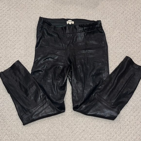L'AGENCE Lamb Leather Skinny Leg Pants - Picture 3 of 6